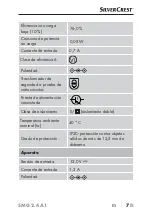 Preview for 10 page of Silvercrest 353056 2007 Operating Instructions Manual