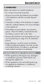 Preview for 8 page of Silvercrest 353244 2007 Operating Instructions Manual