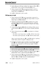 Preview for 37 page of Silvercrest 353438 2007 Operating Instructions Manual