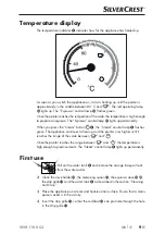 Preview for 12 page of Silvercrest 353468 2007 Operating Instructions Manual