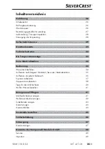 Preview for 28 page of Silvercrest 353468 2007 Operating Instructions Manual