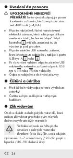 Preview for 24 page of Silvercrest 353498 2007 Operation And Safety Notes