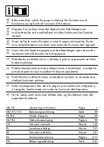 Предварительный просмотр 2 страницы Silvercrest 353667 2010 Operating Instructions Manual