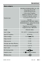 Preview for 28 page of Silvercrest 353667 2010 Operating Instructions Manual