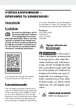 Preview for 49 page of Silvercrest 353722 2010 Quick Start Manual