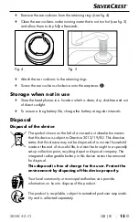 Preview for 18 page of Silvercrest 353844 2010 Operating Instructions Manual