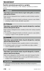 Preview for 93 page of Silvercrest 353844 2010 Operating Instructions Manual