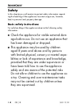 Preview for 7 page of Silvercrest 354079 2010 Operating Instructions Manual