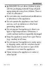 Preview for 8 page of Silvercrest 354079 2010 Operating Instructions Manual