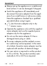 Preview for 9 page of Silvercrest 354079 2010 Operating Instructions Manual