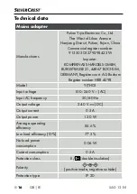 Preview for 19 page of Silvercrest 354079 2010 Operating Instructions Manual