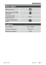 Preview for 20 page of Silvercrest 354079 2010 Operating Instructions Manual