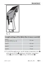 Предварительный просмотр 16 страницы Silvercrest 354153 2010 Operating Instructions Manual