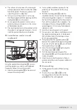 Preview for 12 page of Silvercrest 356445 2004 Operation And Safety Notes