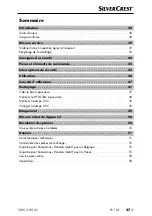 Предварительный просмотр 40 страницы Silvercrest 359246_2007 Operating Instructions And Safety Instructions