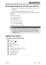 Preview for 8 page of Silvercrest 359282_2007 Operating Instructions And Safety Instructions