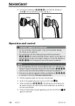 Preview for 11 page of Silvercrest 359282_2007 Operating Instructions And Safety Instructions