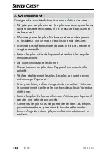 Preview for 35 page of Silvercrest 359282_2007 Operating Instructions And Safety Instructions