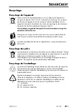 Preview for 42 page of Silvercrest 359282_2007 Operating Instructions And Safety Instructions