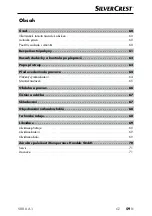 Preview for 62 page of Silvercrest 359282_2007 Operating Instructions And Safety Instructions