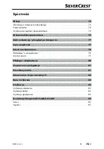 Preview for 76 page of Silvercrest 359282_2007 Operating Instructions And Safety Instructions