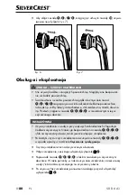 Preview for 83 page of Silvercrest 359282_2007 Operating Instructions And Safety Instructions