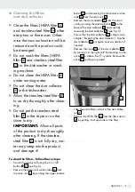 Preview for 19 page of Silvercrest 359294 2010 Assembly, Operating And Safety Instructions