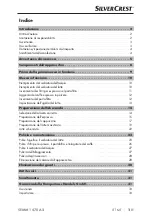 Preview for 4 page of Silvercrest 359628 2101 Operating Instructions Manual