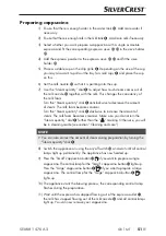 Preview for 54 page of Silvercrest 359628 2101 Operating Instructions Manual