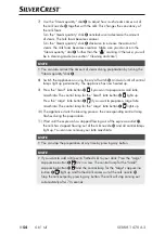 Preview for 57 page of Silvercrest 359628 2101 Operating Instructions Manual