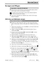 Preview for 94 page of Silvercrest 359628 2101 Operating Instructions Manual