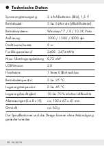 Предварительный просмотр 97 страницы Silvercrest 359830 2101 Operation And Safety Notes