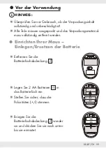 Предварительный просмотр 98 страницы Silvercrest 359830 2101 Operation And Safety Notes