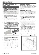 Preview for 13 page of Silvercrest 359922 2101 Operating Instructions Manual