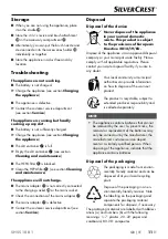 Preview for 14 page of Silvercrest 359922 2101 Operating Instructions Manual