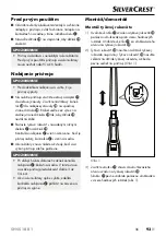 Preview for 96 page of Silvercrest 359922 2101 Operating Instructions Manual