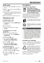 Preview for 128 page of Silvercrest 359922 2101 Operating Instructions Manual