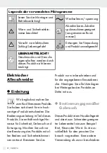 Preview for 32 page of Silvercrest 360719 2007 Assembly, Operating And Safety Instructions