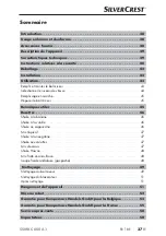 Предварительный просмотр 40 страницы Silvercrest 360749 2007 Operating Instructions Manual