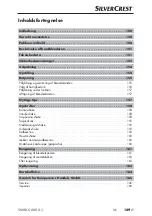 Предварительный просмотр 152 страницы Silvercrest 360749 2007 Operating Instructions Manual