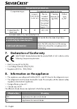 Preview for 51 page of Silvercrest 360836 2007 Operating Instructions Manual