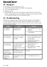 Preview for 59 page of Silvercrest 360836 2007 Operating Instructions Manual