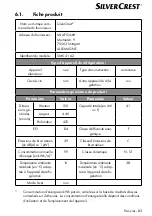 Preview for 82 page of Silvercrest 360836 2007 Operating Instructions Manual