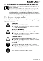 Preview for 102 page of Silvercrest 360836 2007 Operating Instructions Manual