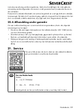 Preview for 128 page of Silvercrest 360836 2007 Operating Instructions Manual