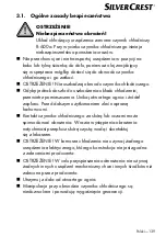 Preview for 137 page of Silvercrest 360836 2007 Operating Instructions Manual