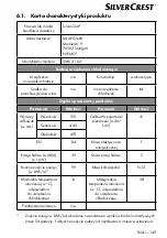 Preview for 147 page of Silvercrest 360836 2007 Operating Instructions Manual