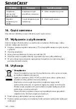 Preview for 158 page of Silvercrest 360836 2007 Operating Instructions Manual