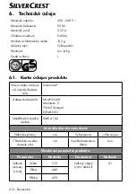 Preview for 208 page of Silvercrest 360836 2007 Operating Instructions Manual