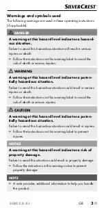 Preview for 6 page of Silvercrest 361070 2007 Operating Instructions Manual